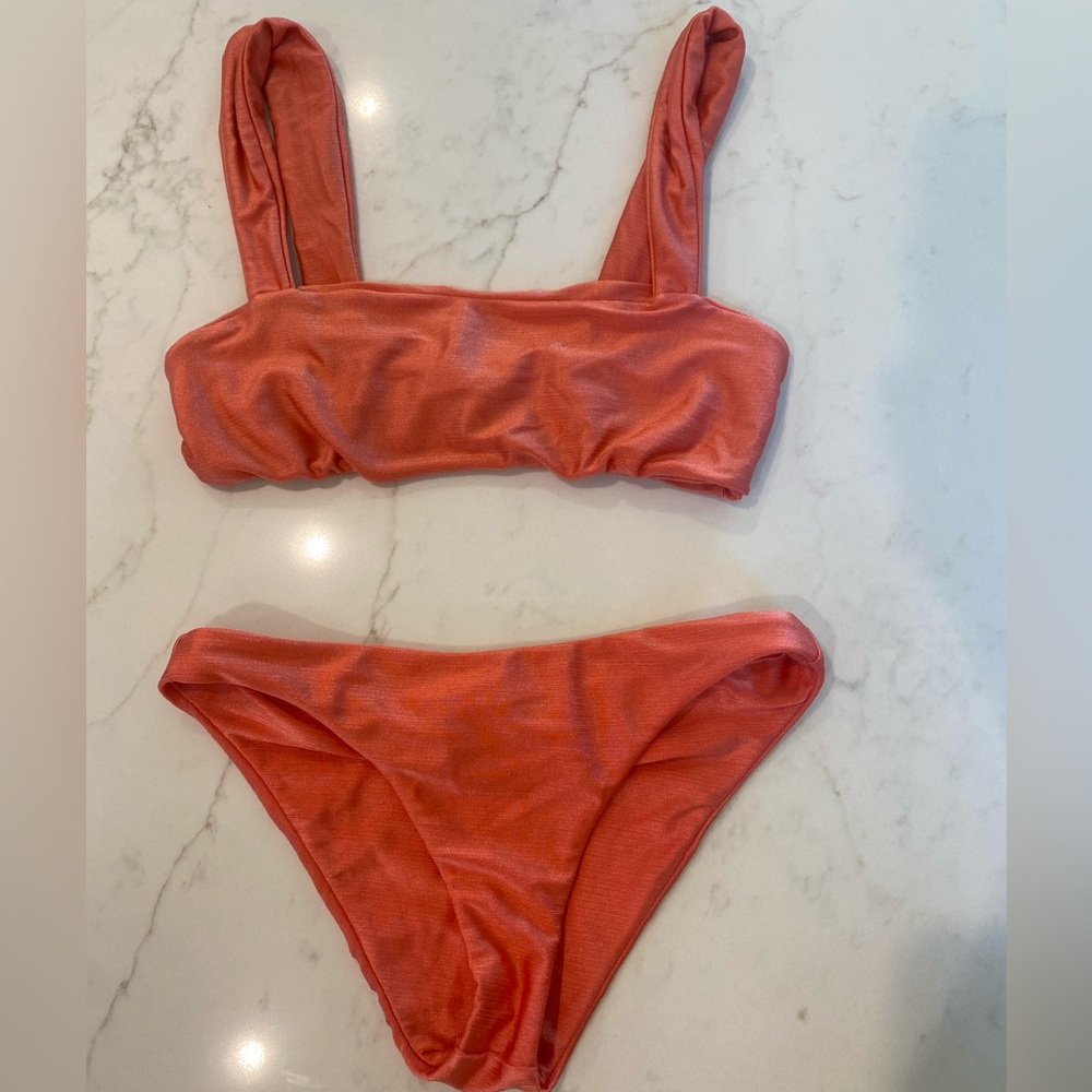 Amuse Society Terracotta Bikini Set